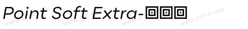 Point Soft Extra字体转换